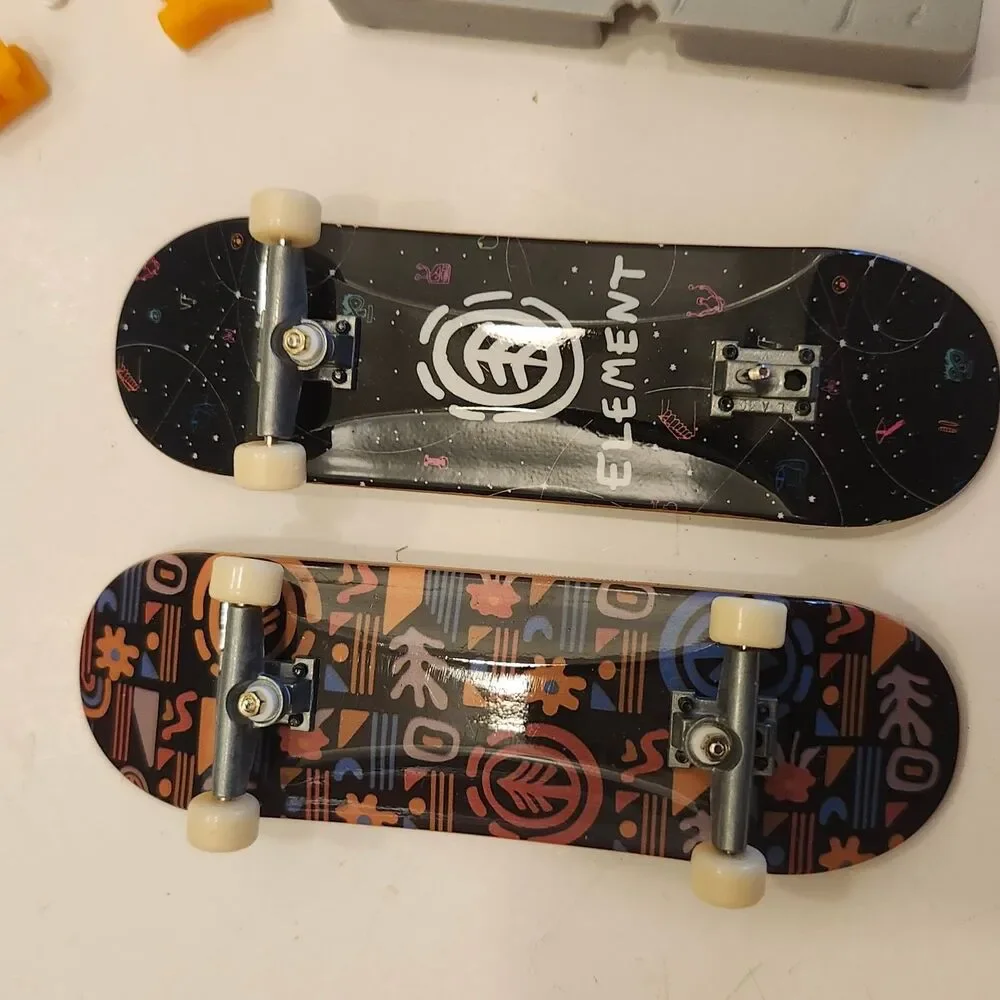 Tech Deck Element Fingerboard Skateboards & Skate Park Ramp Rail Obstacle Lot